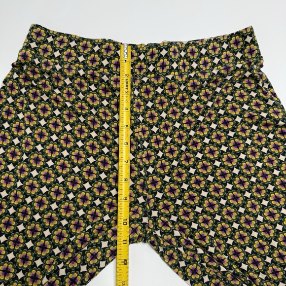 King Louie Pants Floral Pattern Loose Lounge Stretchy Pull-On Sz Medium Viscose - Picture 3 of 9